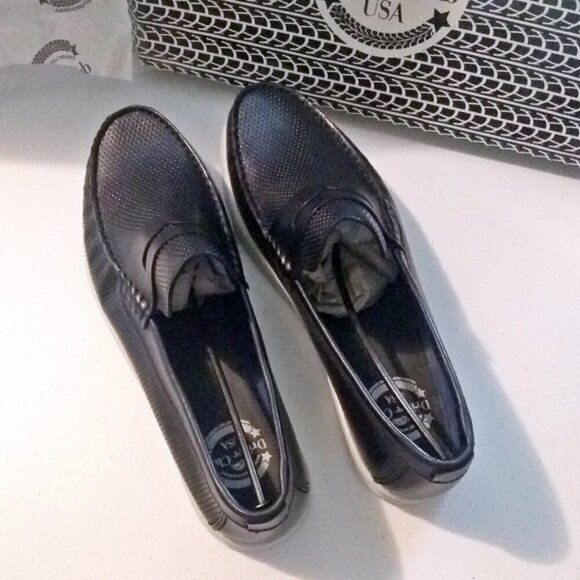 NIB Black Napa Perforated Drivers Loafers 11 - MSRP $119 main image 7